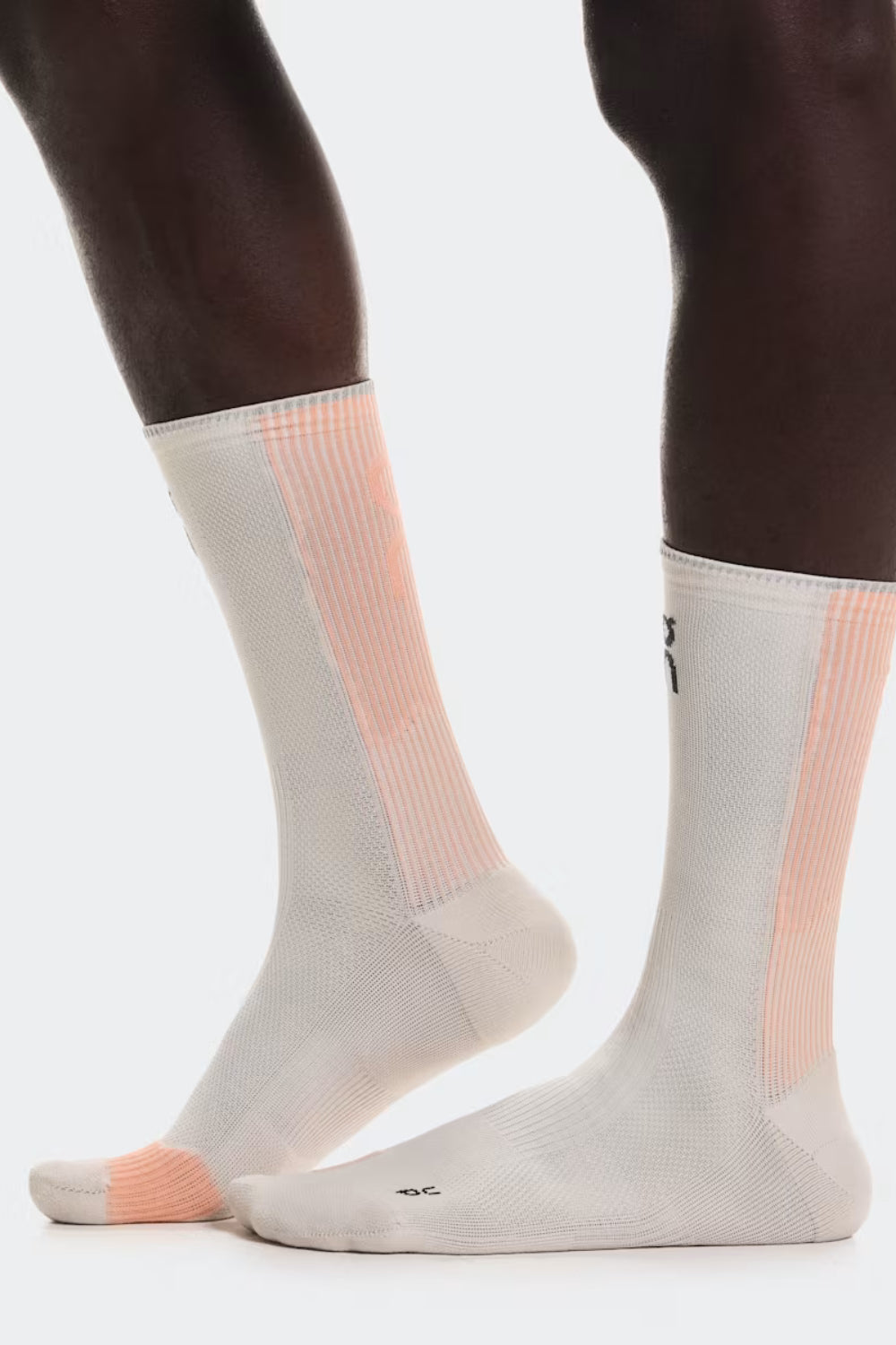 MEIA ON RUNNING PERFORMANCE RUN SOCK HIGH PEARL | SUNSTONE