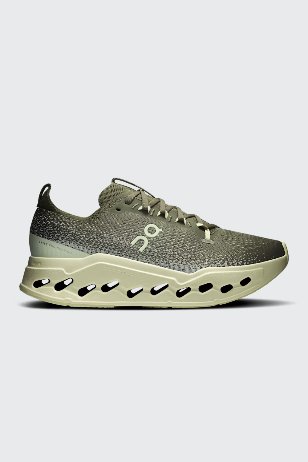 TÊNIS ON RUNNING CLOUDSURFER MAX MASCULINO OLIVE | SEEDLING
